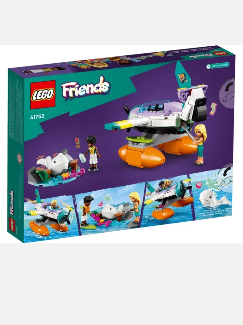 Lego 41752 Friends Sea Rescue Plane -203 Pieces NIB - Picture 2 of 10